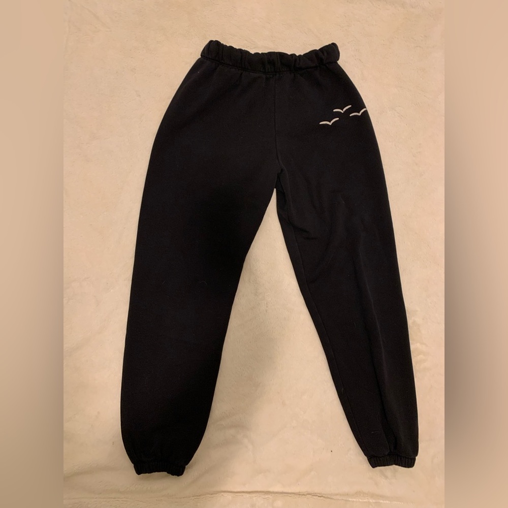 Black lazy pants sweatpants